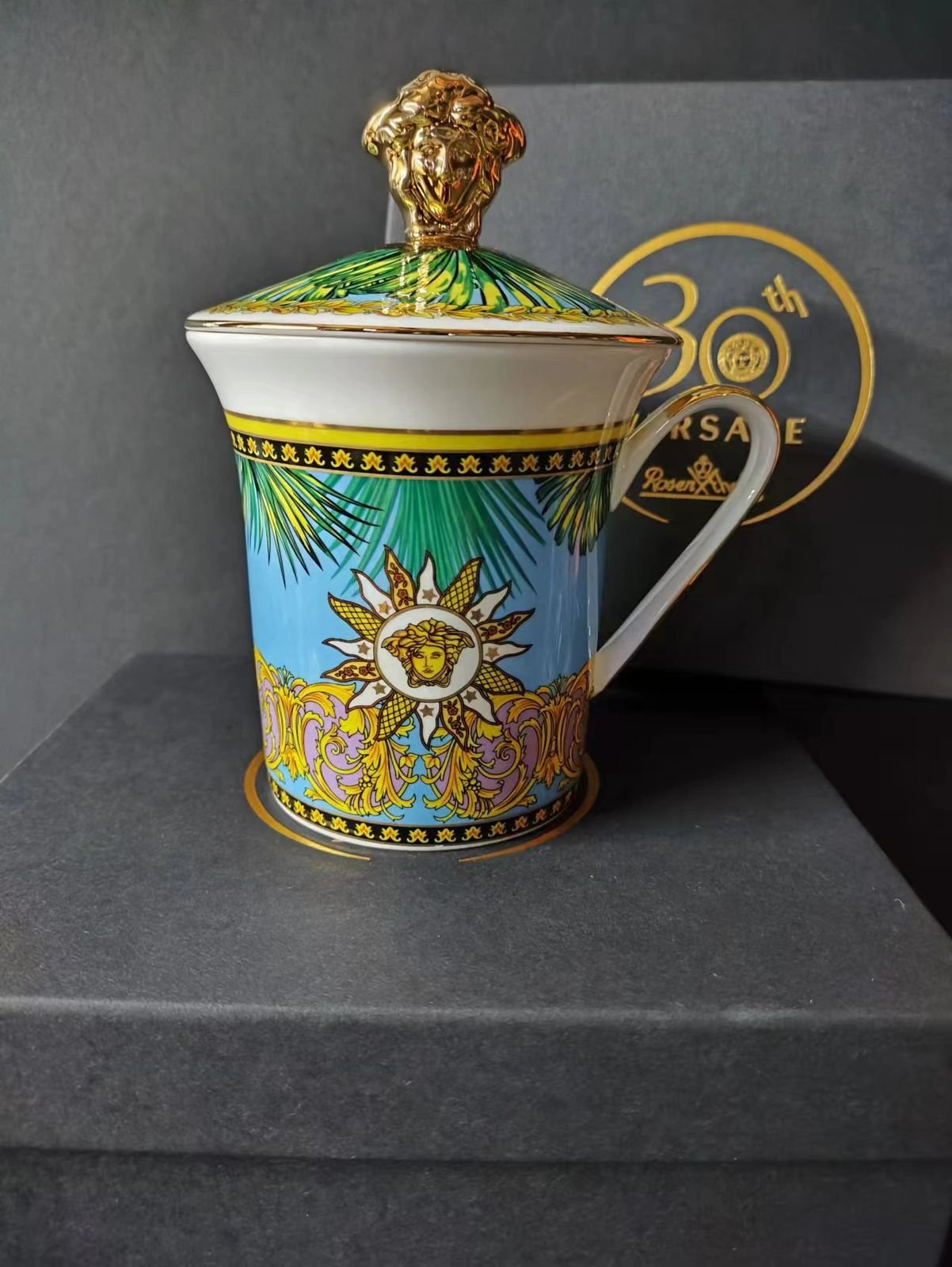 Versace mug with cap - Image 7 of 7